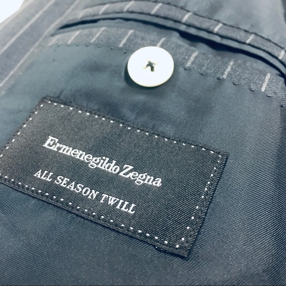 Ermenegildo Zegna Other - Ermenegildo Zegna All Season Gray Mens Blazer, 42